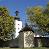 MESTO PRIEVIDZA: Mariánsky kostol stojaci na mieste Prievidzského hradu