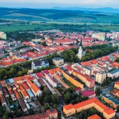 MESTO SPIŠSKÁ NOVÁ VES: Letecký záber na námestie
