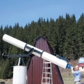 OBEC ORAVSKÁ LESNÁ: Prywatne Obserwatorium Astronomiczne