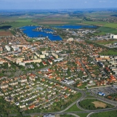 MESTO SENEC: Letecký pohľad na mesto