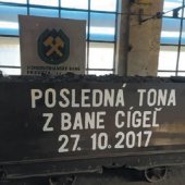 OBEC CIGEĽ: Posledná tona uhlia z Bane Cigeľ