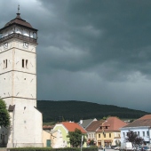 MESTO ROŽŇAVA: Strážna veža na Námestí baníkov