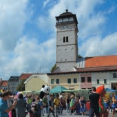 MESTO ROŽŇAVA: Strážna veža na Námestí baníkov